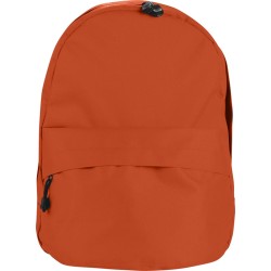Zaino urban in poliestere arancione personalizzato Q24051A
