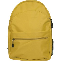 Zaino trekking in poliestere giallo personalizzato Q24055G