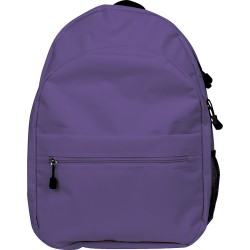 Zaino trekking in poliestere viola personalizzato Q24055VL