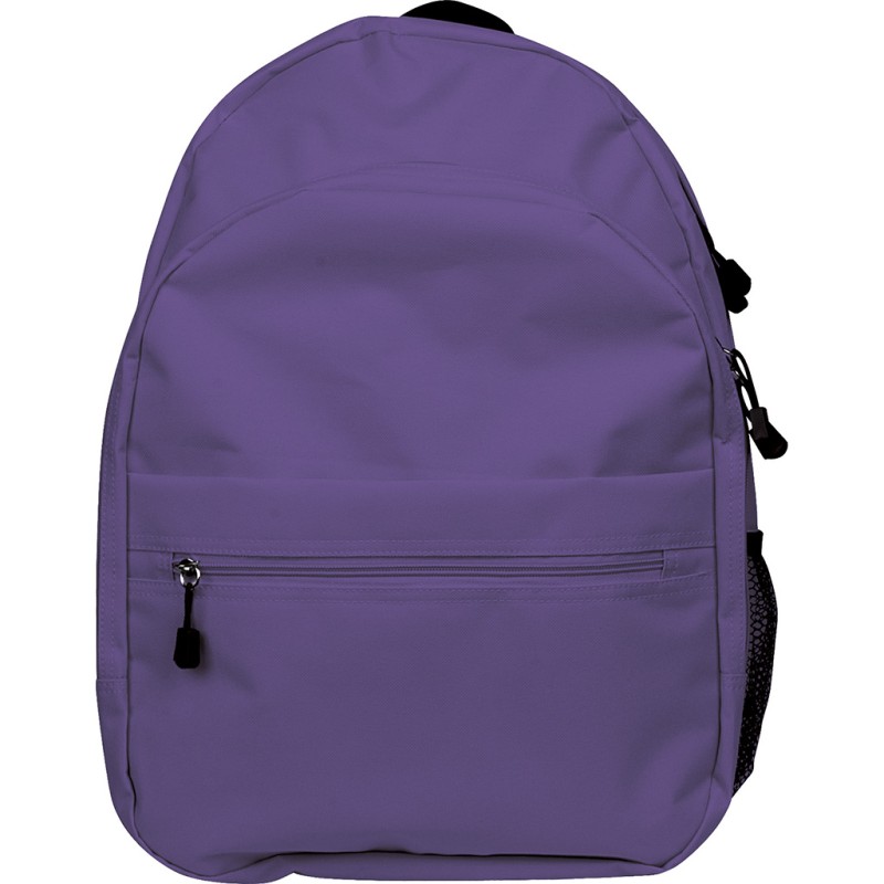Zaino trekking in poliestere viola personalizzato Q24055VL