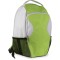 Zaino da bambooino in poliestere verde acido personalizzato Q24058VA