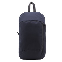 Zaino in poliestere blu navy personalizzato Q24080NY