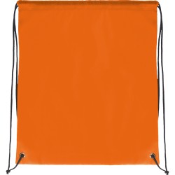 Sacca in poliestere arancione personalizzato Q24085A