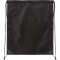 Sacca in poliestere nero personalizzato Q24085N