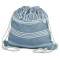 Sacca fouta in cotone riciclato blu sky personalizzato Q24089SK