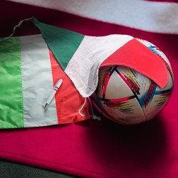 Sacca in poliestere con tricolore italiano personalizzato Q24091 Sacca in poliestere con tricolore italiano personalizzato Q24091