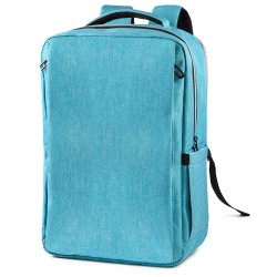 Zaino porta computer in rpet blu sky personalizzato Q24094SK Zaino porta computer in rpet blu sky personalizzato Q24094SK