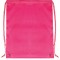 Sacca in poliestere colori fluo fucsia personalizzato Q24099FU
