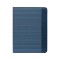Cartella portablocco in nylon e pu blu royal personalizzato Q24103BL