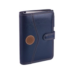 Agenda organizer con calcolatrice blu navy personalizzato Q24113NY Agenda organizer con calcolatrice blu navy personalizzato Q24113NY