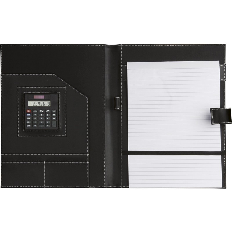 Cartella portablocco in pu e pvc personalizzato Q24136