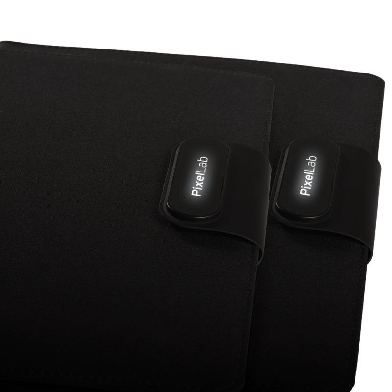 Cartella portablocco in rpet con luce personalizzato Q24140