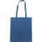 Borsa shopper in cotone blu royal personalizzata Q24210BL