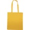 Borsa shopper in cotone gialla personalizzata Q24210G