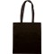 Borsa shopper in cotone nera personalizzata Q24210N