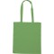 Borsa shopper in cotone verde acido personalizzata Q24210VA