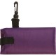Borsa shopping in poliestere viola personalizzata Q24214VL