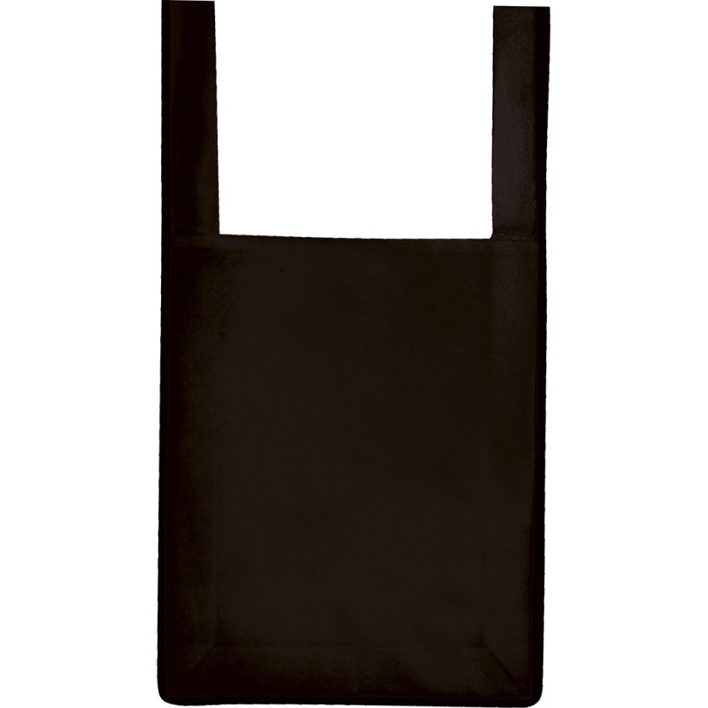 Borsa in tnt nera personalizzata Q24220N