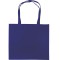Borsa shopper con soffietto in tnt blu royal personalizzata Q24222BL