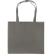 Borsa shopper con soffietto in tnt grigia personalizzata Q24222GR
