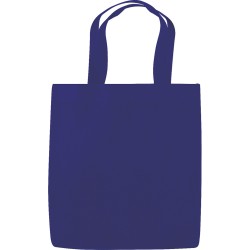 Borsa shopper in tnt blu royal personalizzata Q24223BL