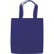 Borsa shopper in tnt blu royal personalizzata Q24223BL