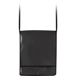 Borsa in tnt plastificato nera personalizzata Q24227N Borsa in tnt plastificato nera personalizzata Q24227N