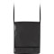 Borsa in tnt plastificato nera personalizzata Q24227N