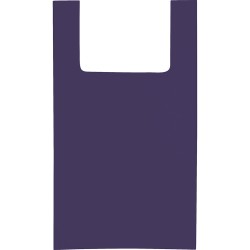 Borsa shopper in tnt blu navy personalizzata Q24242NY