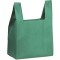 Borsa shopper in tnt verde personalizzata Q24242V