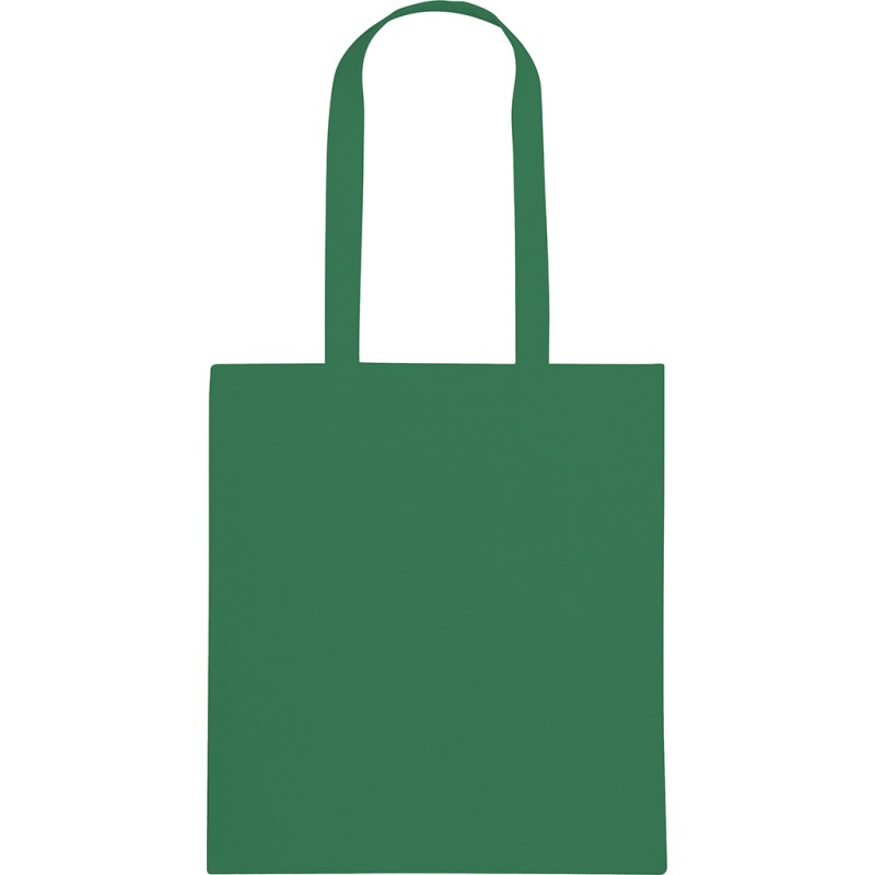 Borsa shopper in tnt verde personalizzata Q24244V