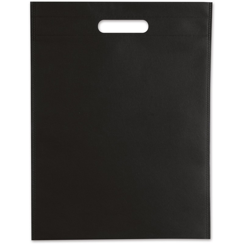 Borsa termosaldata in tnt nera personalizzata Q24248N