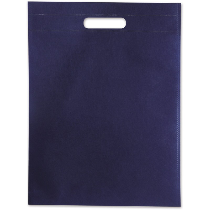 Borsa termosaldata in tnt blu navy personalizzata Q24248NY