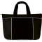 Borsa portadocumenti in tnt nera personalizzata Q24250N