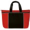 Borsa portadocumenti in tnt rosso/nero personalizzata Q24250R/N