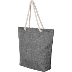 Borsa mare in poliestere grigia personalizzata Q24276GR Borsa mare in poliestere grigia personalizzata Q24276GR