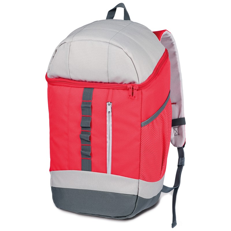 Zaino termico in rpet rosso personalizzato Q24277R