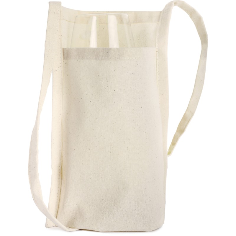 Tracolla portabicchiere in cotone organico personalizzato Q24279