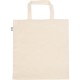 Borsa shopper colore natural in cotone organico natural personalizzata Q24291