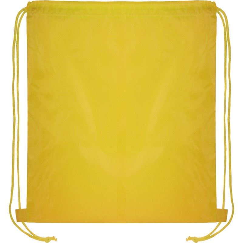 Sacca in poliestere giallo personalizzato Q24297G Sacca in poliestere giallo personalizzato Q24297G