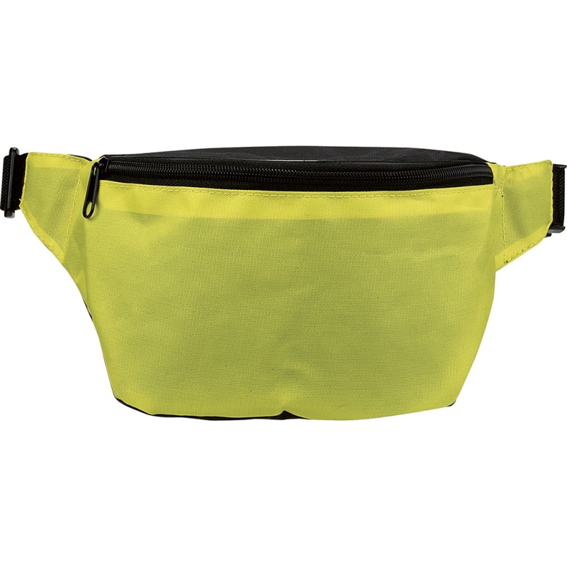 Marsupio nero/giallo personalizzato Q24310N/G