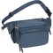 Marsupio multitasche in poliestere blu navy personalizzato Q24318NY