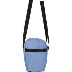 Borsello da spalla in poliestere blu sky personalizzato Q24321SK