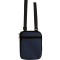 Borsello da spalla in poliestere blu navy personalizzato Q24322NY