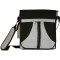 Borsello con tracolla nero personalizzato Q24325N