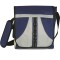 Borsello con tracolla blu navy personalizzato Q24325NY