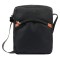 Tracolla in poliestere ribstop nero personalizzato Q24332N
