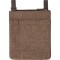 Tracolla in poliestere marrone personalizzato Q24333M