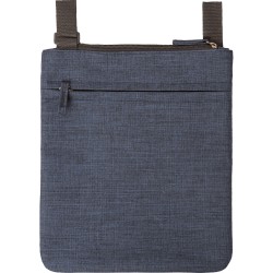 Tracolla in poliestere blu navy personalizzato Q24333NY Tracolla in poliestere blu navy personalizzato Q24333NY