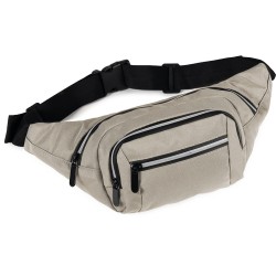 Marsupio multitasche in rpet grigio personalizzato Q24338GR